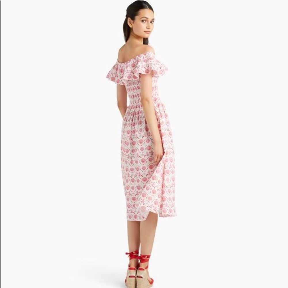 NWT Hill House Akilah Nap Dress In Mermaid Linen - Picture 3 of 6
